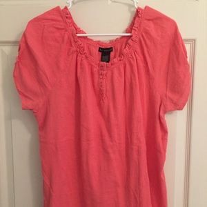 Bay Studio Summery Coral Shirt